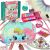 Kids make-up set with unicorn bag and tulle skirt - 22 pieces set 137275661