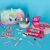 Kids make-up set with unicorn bag and tulle skirt - 22 pieces set 137275661