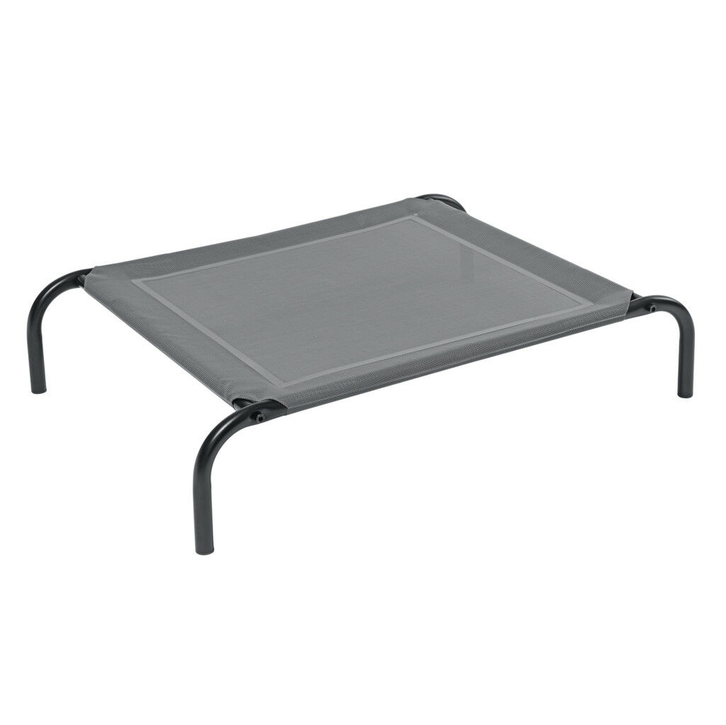 Pat ridicat pentru caini Navaris, 90 x 64 x 20 cm, cu efect de racire, NAV0000273M001C