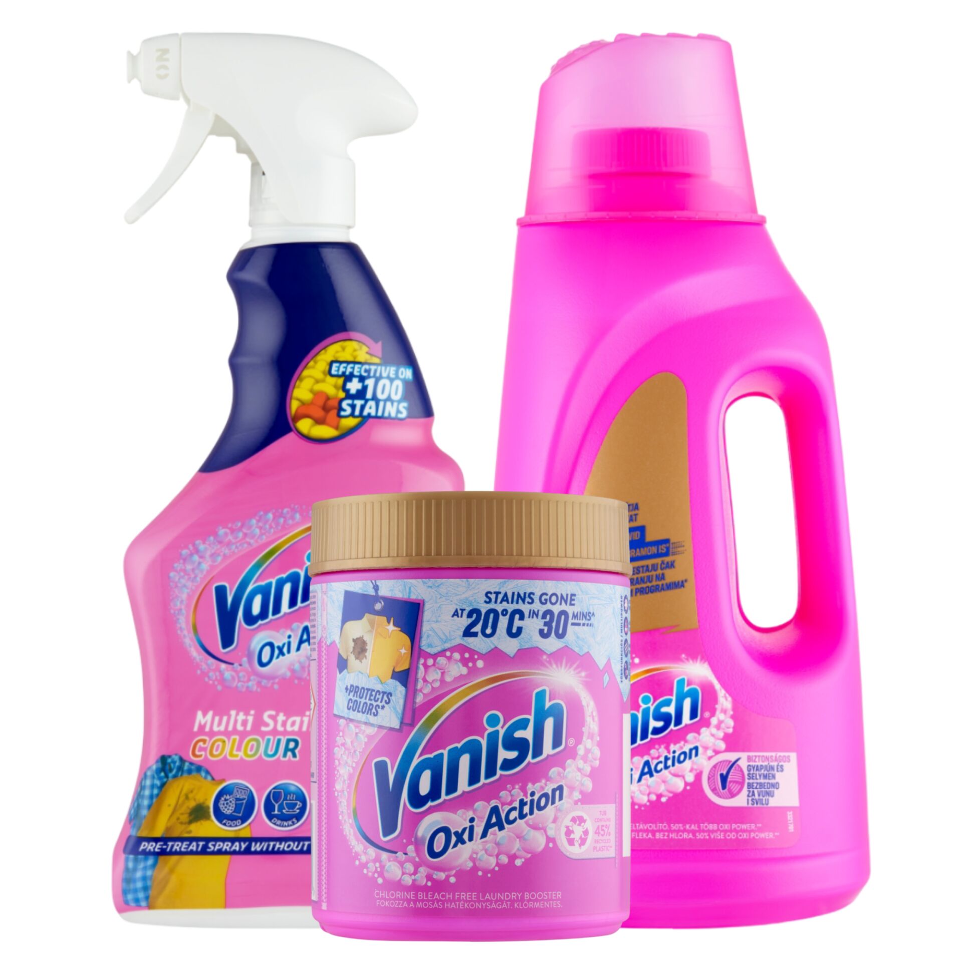E-shop Balenie Vanish Oxi Action Pink