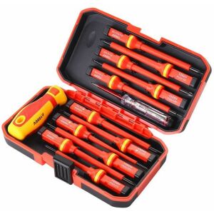 Set de șurubelnițe izolate Kraft&Dele KD5972, 14 piese, în carcasă deschisă - Șurubelnițe