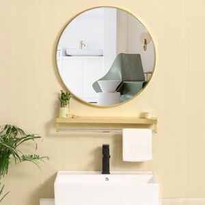 Mare rotund industrial baie oglinda camera de zi dormitor aur 70cm xxl 137283705 - Mobiliere