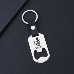"Perfekcionista Szűz" kulcstartó, tartozék kioldóval a Szűz szülöttek számára