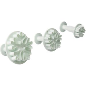 Hópehely alakú rúgós fondant kiszúró, 3 db-os 137297464 - Sütemény kiszúró