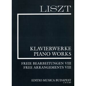 Liszt Ferenc: Freie Bearbeitungen 08. (fűzött) 137297632 - Művészet & Építészet