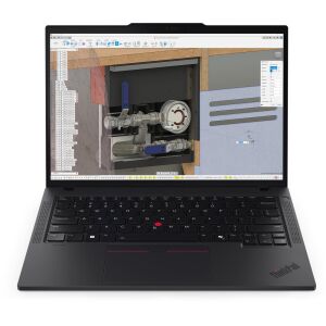 Lenovo ThinkPad P14s Gen 6 (AMD) AMD Ryzen AI 9 HX PRO 370 Stație de lucru mobilă 35,6 cm (14") WUXGA 96 Giga Bites DDR5-SDRAM 2 TB SSD Wi-Fi 7 (802.11be) Windows 11 Pro Germană Negru (21RV0014GE) 137298385 - Lenovo Laptopuri