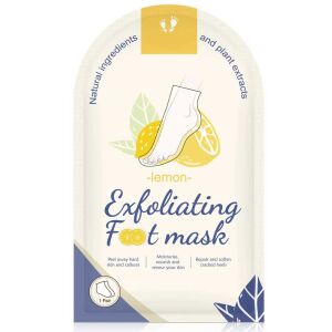 Citromos hámlasztó zokni lábra, mélyreható regenerálásra és puha sarokra 137298449 - Lábápolási eszköz