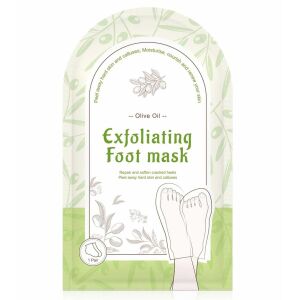 Olivaolajos hámlasztó zokni lábra, mélyreható regenerálásra és puha sarokra 137298454 - Lábápolási eszköz
