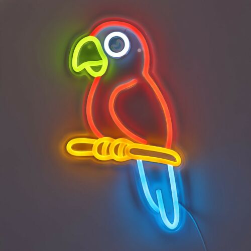 Papagáj LED Neon dekoráció 137299332