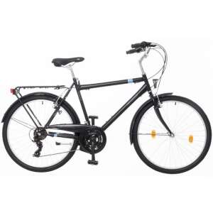 Neuzer Venezia 30 26" férfi Kerékpár #fekete-ezüst 48567334 Férfi kerékpár - Csomagtartó