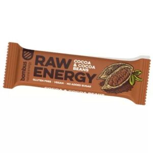 Bombus nyers szelet kakaó-kakaóbab 50 g (Gluténmentes) 137300094 - Édesség