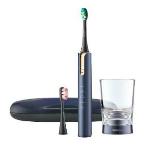 SENCOR SOC 4110BL Sonic Electric Toothbrush with charging glass and travel case - Sencor