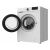 Tesla WF61030K elöltöltős mosógép, szögletes nézet nyitott ajtóval