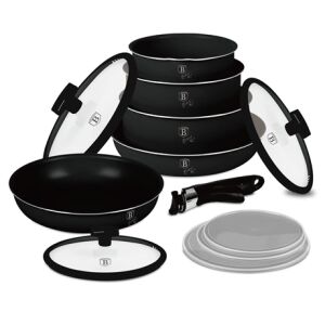 Berlinger Haus Black Rose 12-piece cookware set with detachable handle - Frying Pan