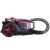 MPM MOD-61 bagless vacuum cleaner, maroon and black