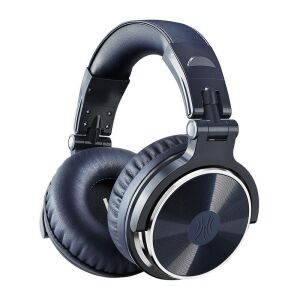 ONEODIO Pro 10 Deep Blue DJ Headphones, wired, 3.5mm and 6.35mm jack, Hi-Res Audio - Headphone and Bluetooth Speaker