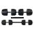 Funfit 4in1 adjustable dumbbell and barbell set configurations