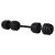 Funfit barbell with weight plates on white background