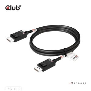 CLUB3D CAC-1092 DisplayPort kábel 1,6 M Fekete 140023890 - Club3D
