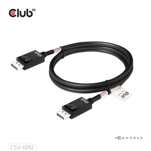 CLUB3D CAC-1092 DisplayPort kábel 1,6 M Fekete 140023890