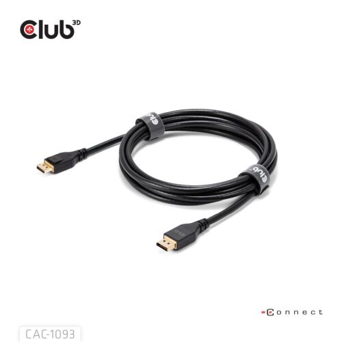 CLUB3D CAC-1093 DisplayPort kábel 3 M Fekete 140024050