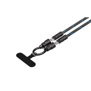 Szögletes nézet a Havit CB6340 USB-C kábelről pánt rögzítéssel - Havit