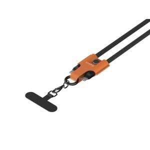 Szögletes nézet a Havit CB6344 USB-C Kábel Nyakpántról - Havit