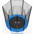 Top View of Funfit 183cm Blue Trampoline