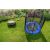 Funfit 183cm Blue Trampoline with Safety Net in Garden