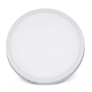 18W okrúhle LED stropné panelové svietidlo, biele - LED panely