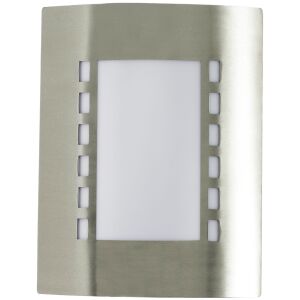 Avide Monterey Außenwandleuchte, Satin Nickel Finish - Elektroinstallation