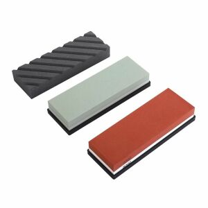 Комплект точилни камъни Kraft&Dele KD11271 с камъни с груба, средна и фина зърнестост - Острилка за ножове