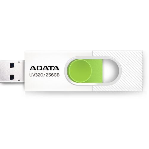 ADATA UV320 256GB USB 3.1 Speicherstick - Weiß und Grün