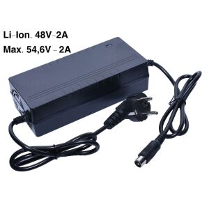 ANT Li-ion 48V-2A Batterieladegerät für Elektroroller, E-Bike - Akkuladegeräte