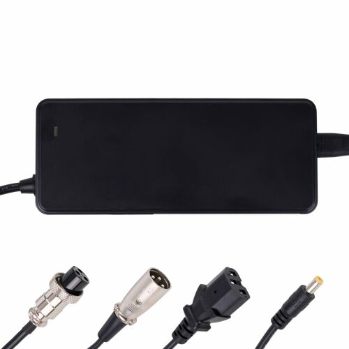 Incarcator Li-ion 67,2V/2A cu 4 Mufe de Conectare Pentru Trotinete Electrice, Biciclete, Hoverboard, Scooter, Negru 137319594