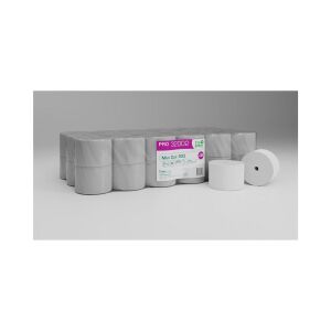 Toalettpapír 2 rétegű közületi Mini Duo 101,5 m/tekercs duda nélküli 36 tekercs/karton Tubeless hófehér 137322104 - WC-papír