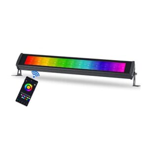 Proiector LED RGBCW Inteligent ze zdalnym sterowaniem i aplikacją na smartfona - Zewnętrzna lampa dekoracyjna