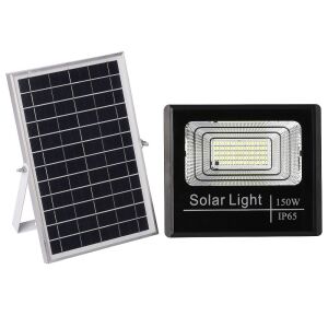 Reflektor solarny 150W z panelem monokrystalicznym - Zewnętrzna lampa dekoracyjna