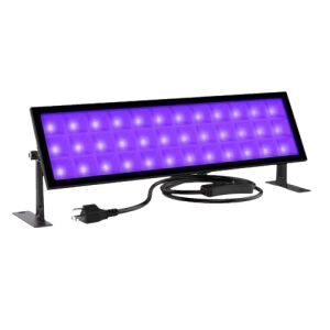 Projektor LED UV 72W, światło czarne na imprezy i wydarzenia - Zewnętrzna lampa dekoracyjna