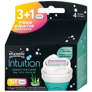 Wilkinson Intuition Sensitive Care Aloe Epilator Zestaw uzupełniający, kobiety, 4 szt. 137322768 - Wilkinson