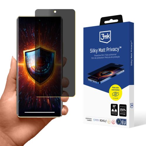 Infinix Zero 30 5G – 3Mk Silky Matt Adatvédelem 137335038 - Kijelzővédő fólia