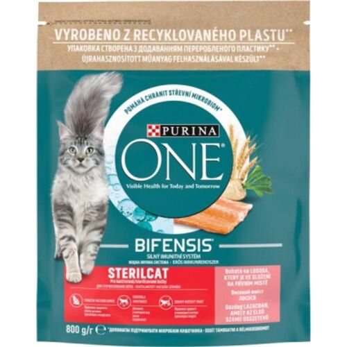 Purina ONE Bifensis Adult Sterilcat Salmon 800 g 137337698