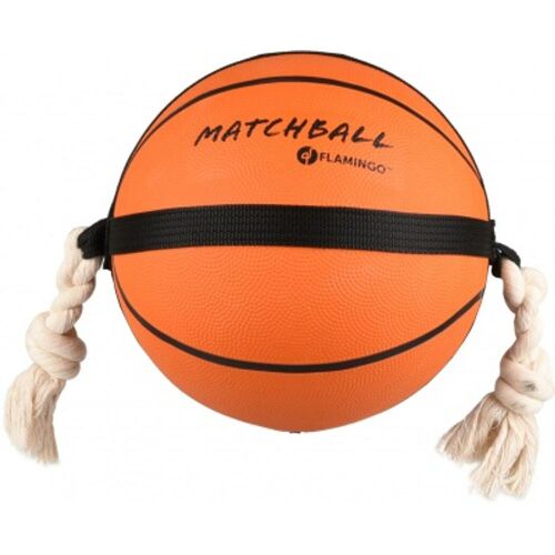 Flamingo Matchball kutyajáték, kosárlabda kötéllel - Flamingo