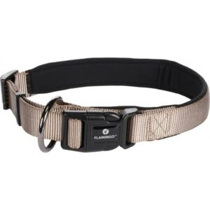 Flamingo Abbi nyakörv - taupe L - 2.5 cm  x 50-55 cm 137338729 - Állattartás