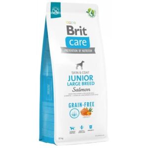 Brit Care Grain-Free Junior Lachs für große Rassen — Trockenfutter für Hunde, 12 kg 137338735 - Viehzucht