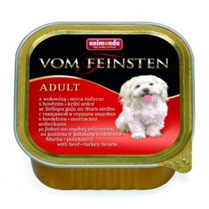 Animonda Vom Feinsten Adult, marha és pulykaszív 150 g 137339980 - Animonda