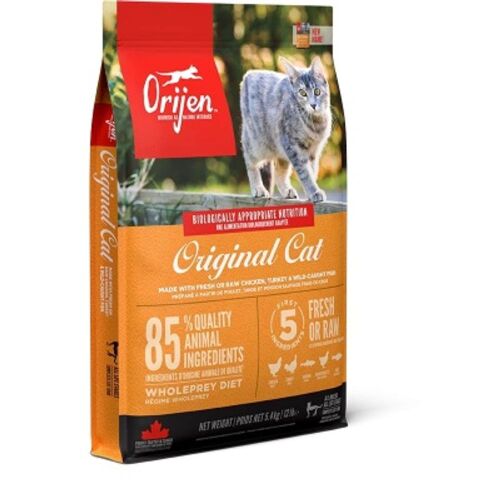 Orijen Original Cat Száraz macskaeledel 1.8kg, magas fehérjetartalmú macska- és kölyökeledel - Orijen