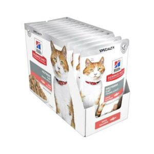 Hill's Science Plan Young Adult Sterilised nedves macskatáp, lazac 12 x 85 g 137340347 - Hill's