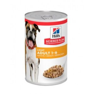 Hill's Science Plan Adult Light Original kutyatáp - konzerv 370 g 137340431 - Hill's