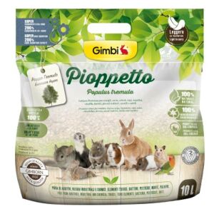 Gimbi Pioppetto rágcsáló alom 10 l 137340830 - Rágcsáló alom